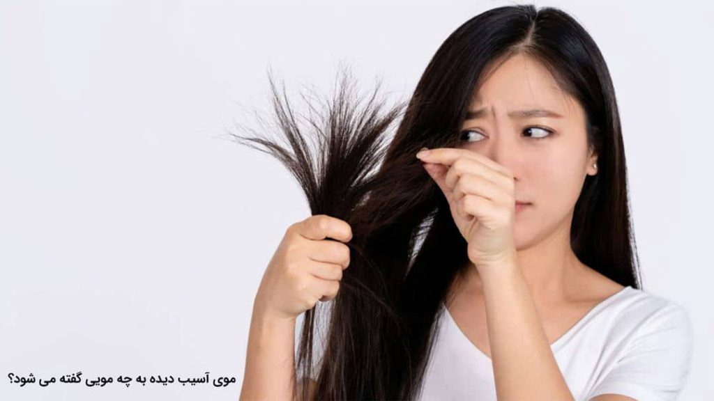 موی آسیب دیده به چه مویی گفته می شود؟